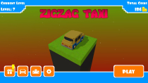 Zigzag Taxi - Unity Game Template Screenshot 1