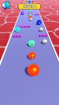 Ball Run 2048 - Puzzle Mobile Unity Game Screenshot 1