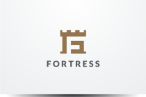 Fortress Letter F FG logo design vector template Screenshot 1