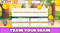 Trivia Adventure - HTML5 Construct3 Game  Screenshot 2
