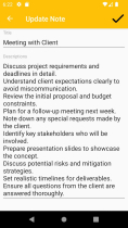 Notes App - Android - Java And SQLite CRUD Screenshot 3
